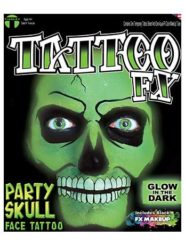 Glow in the Dark Skull Transfer